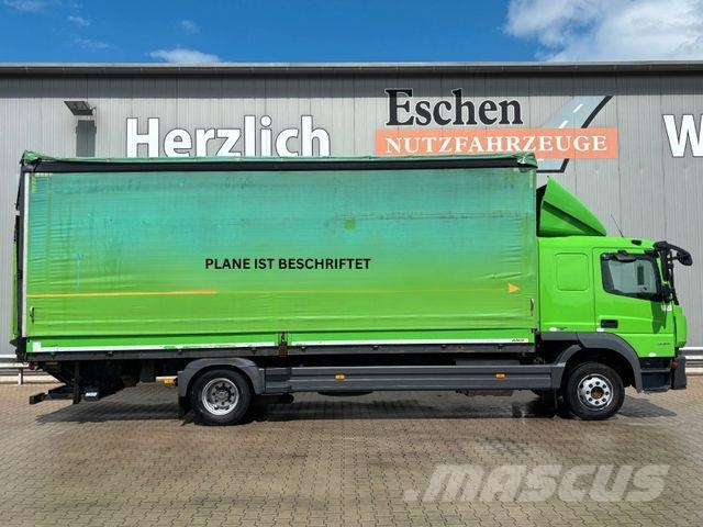 Mercedes-Benz Atego 1224 | MBB 2000K LBW*Edscha*Klima*AHK*1.Hd Camión con caja abierta