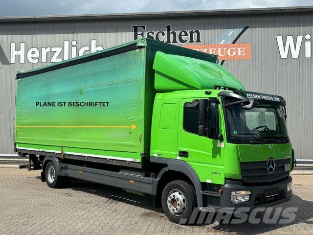 Mercedes-Benz Atego 1224 | MBB 2000K LBW*Edscha*Klima*AHK*1.Hd Camión con caja abierta