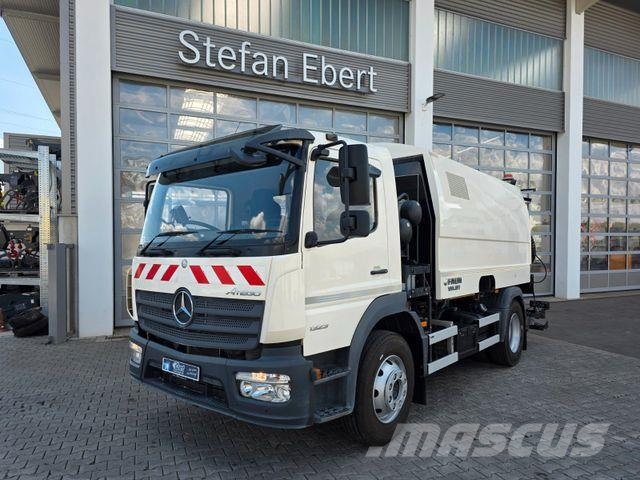 Mercedes-Benz Atego 1323 LKO FAUN VIAJET 6 R H - Heckabsaugung Zametací vozy