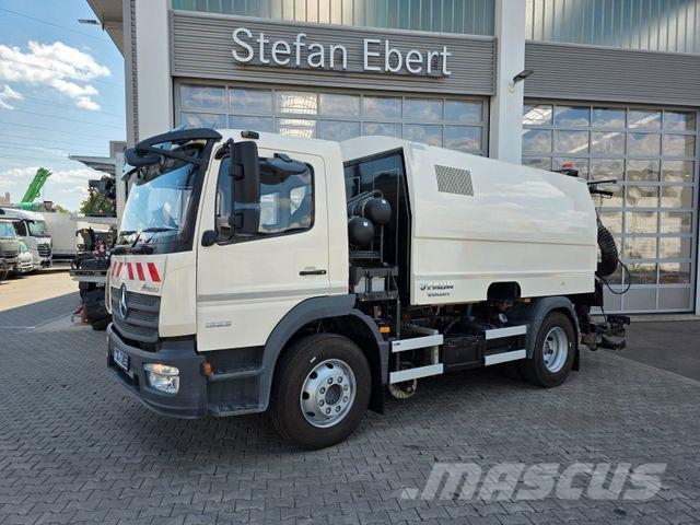 Mercedes-Benz Atego 1323 LKO FAUN VIAJET 6 R H - Heckabsaugung Zametací vozy