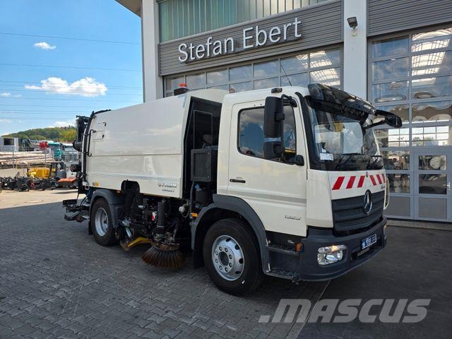 Mercedes-Benz Atego 1323 LKO FAUN VIAJET 6 R H - Heckabsaugung Zametací vozy