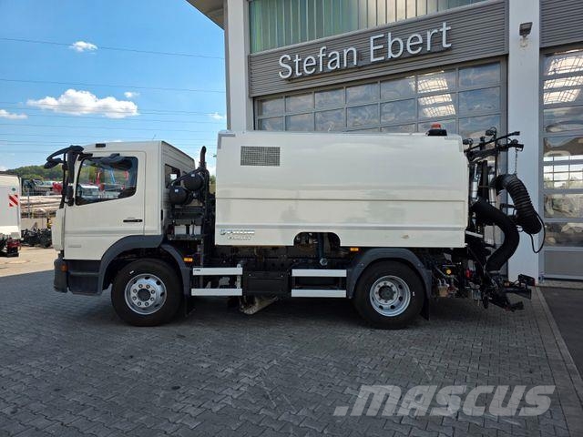Mercedes-Benz Atego 1323 LKO FAUN VIAJET 6 R H - Heckabsaugung Zametací vozy