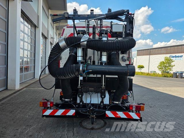 Mercedes-Benz Atego 1323 LKO FAUN VIAJET 6 R H - Heckabsaugung Zametací vozy