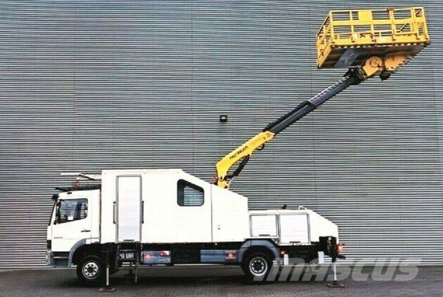 Mercedes-Benz ATEGO 1323 PK 8000T RAIL Platform Nostolava-autot