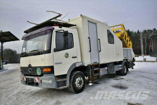 Mercedes-Benz ATEGO 1323 PK 8000T RAIL Platform Nostolava-autot