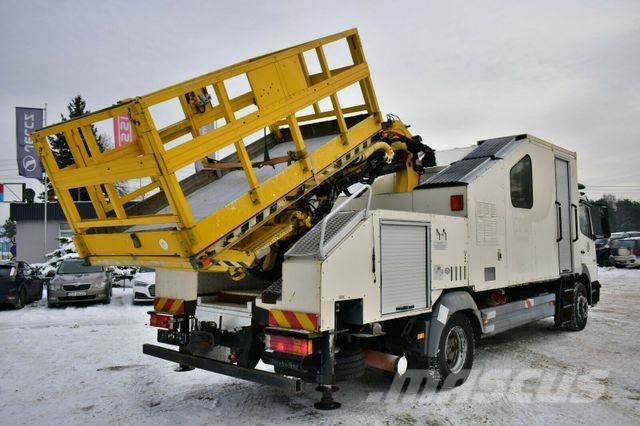 Mercedes-Benz ATEGO 1323 PK 8000T RAIL Platform Nostolava-autot