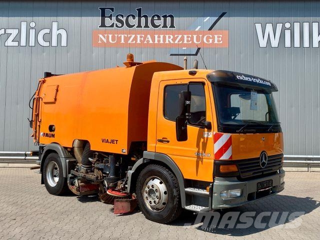 Mercedes-Benz Atego 1523| Faun Viajet 6R*Klima*manuell*1.Hand! Lakaisuautot