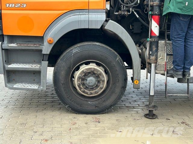 Mercedes-Benz ATEGO 1823 Hinterkipper KRAN 1. Hand Φορτηγά Ανατροπή
