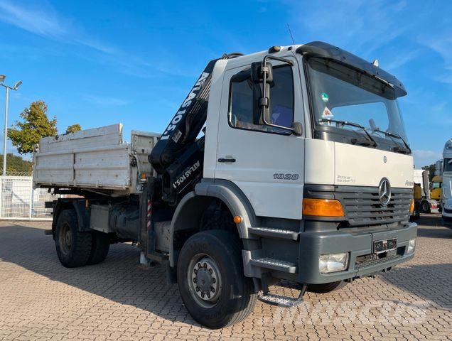 Mercedes-Benz Atego 1828 BB 4x4/ DPF/ AC/ Meiller/ Atlas 105.1 Camion benne