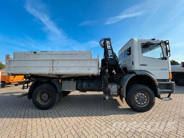 Mercedes-Benz Atego 1828 BB 4x4/ DPF/ AC/ Meiller/ Atlas 105.1 Camion benne