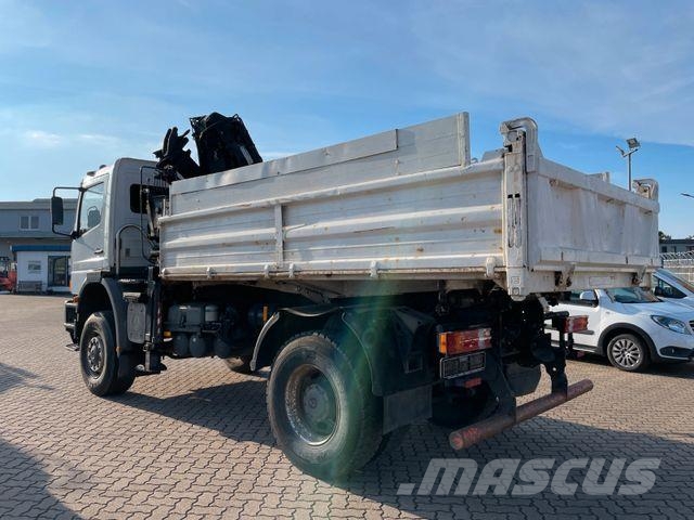 Mercedes-Benz Atego 1828 BB 4x4/ DPF/ AC/ Meiller/ Atlas 105.1 Camion benne