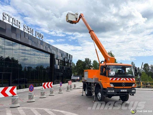 Mercedes-Benz ATEGO 4x4 1018 WUMAG WT 170 Platform Lift 17m Avtokošare