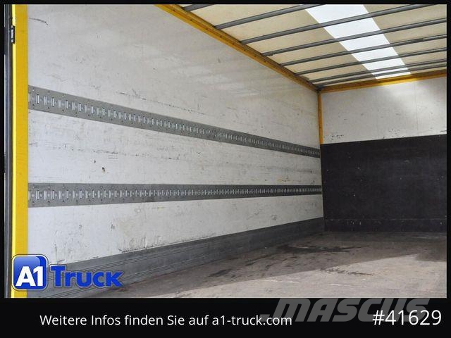 Mercedes-Benz Atego 818 L, Koffer, Automatik, , Seitentür Gesloten opbouw