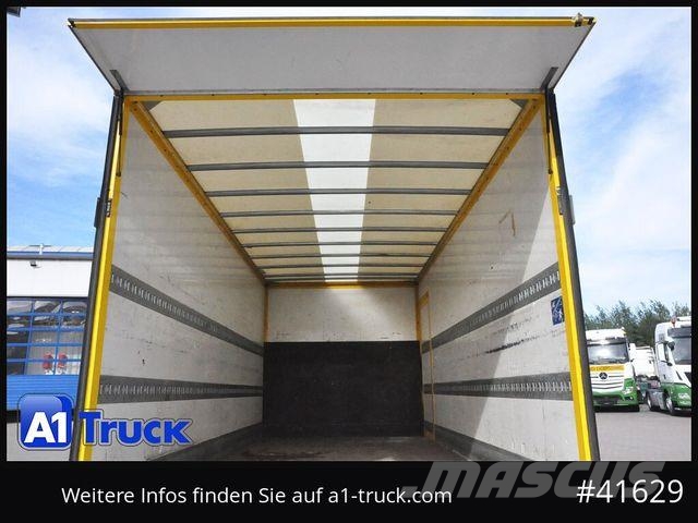 Mercedes-Benz Atego 818 L, Koffer, Automatik, , Seitentür Gesloten opbouw