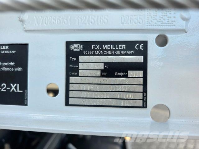 Mercedes-Benz Atego 823 K 4x2 Meiller 2x AHK Klima 3 Sitze Kipper