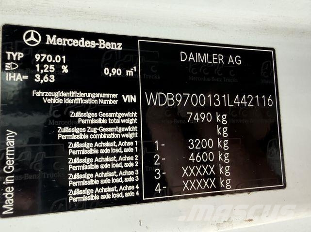 Mercedes-Benz Atego 813 Camion plateau