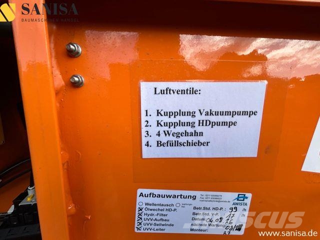 Mercedes-Benz Atego 818/4x2/Saug &amp; Druck/Funk/Winde Saug- und Druckwagen