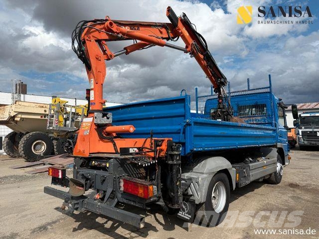 Mercedes-Benz Atego 818/918/MEILLER 3.S-Kipper/TEREX 65.2-A2L Bañeras basculantes usadas