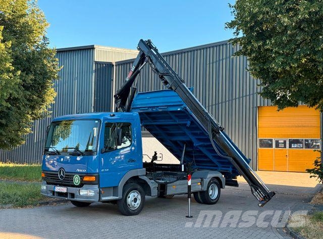 Mercedes-Benz Atego 818 - Kipper - Kran - 125 TKm - 1. Hand Kranwagen