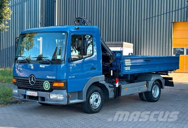 Mercedes-Benz Atego 818 - Kipper - Kran - 125 TKm - 1. Hand Kranwagen