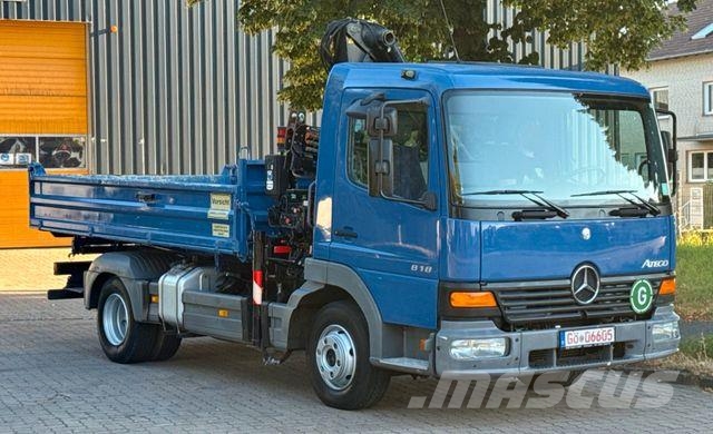 Mercedes-Benz Atego 818 - Kipper - Kran - 125 TKm - 1. Hand Kranwagen