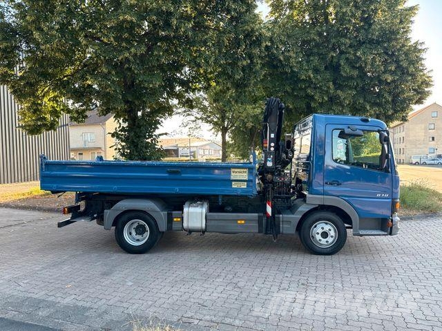 Mercedes-Benz Atego 818 - Kipper - Kran - 125 TKm - 1. Hand Kranwagen