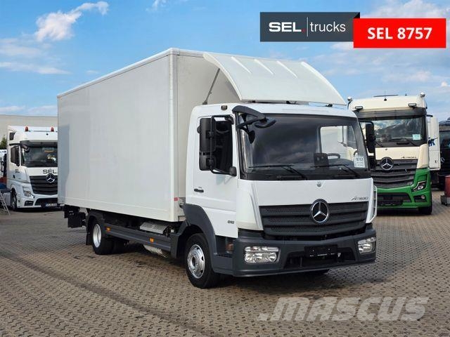 Mercedes-Benz Atego 818 | 3 Sitzen | Ladebordwand هيكل صندوقي