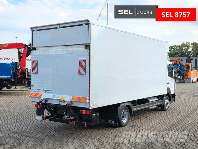 Mercedes-Benz Atego 818 | 3 Sitzen | Ladebordwand هيكل صندوقي