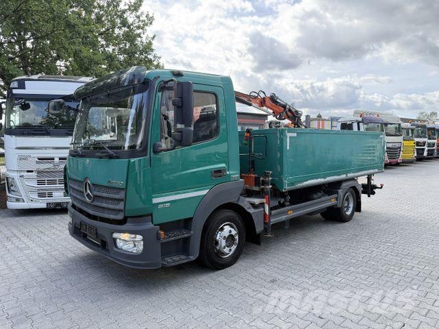Mercedes-Benz Atego 818 L Kran Atlas 35.2 A2 Tovornjaki s kesonom/platojem