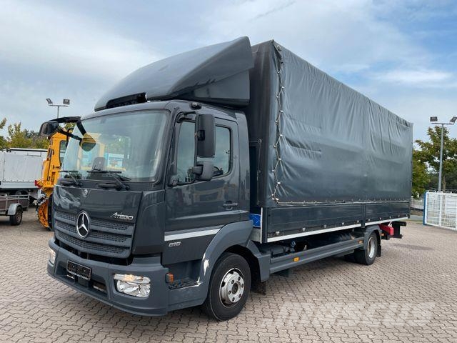 Mercedes-Benz Atego 818 BL/ 6.9m Pritsche/ Autom/ AC/ Standhzg Pritsche & Plane