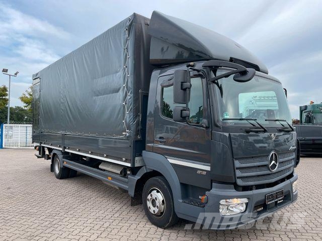 Mercedes-Benz Atego 818 BL/ 6.9m Pritsche/ Autom/ AC/ Standhzg Pritsche & Plane
