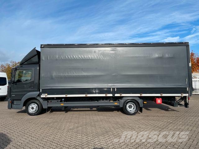 Mercedes-Benz Atego 818 BL 7.2m Pritsche/ Autom./ AC/ Standhzg Φορτηγά Καρότσα - Κουρτίνα