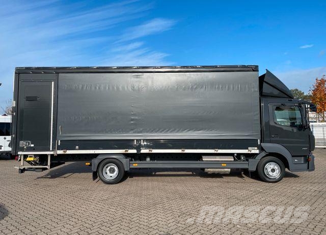 Mercedes-Benz Atego 818 BL 7.2m Pritsche/ Autom./ AC/ Standhzg Φορτηγά Καρότσα - Κουρτίνα