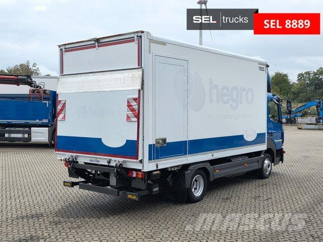 Mercedes-Benz Atego 818 | Totwinkelkamera | Ladebordwand هيكل صندوقي