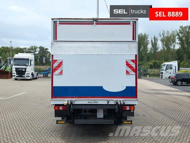 Mercedes-Benz Atego 818 | Totwinkelkamera | Ladebordwand هيكل صندوقي