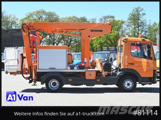 Mercedes-Benz Atego 815 Hubarbeitsbühne Ruthmann TK145, Klima Truck mounted platforms