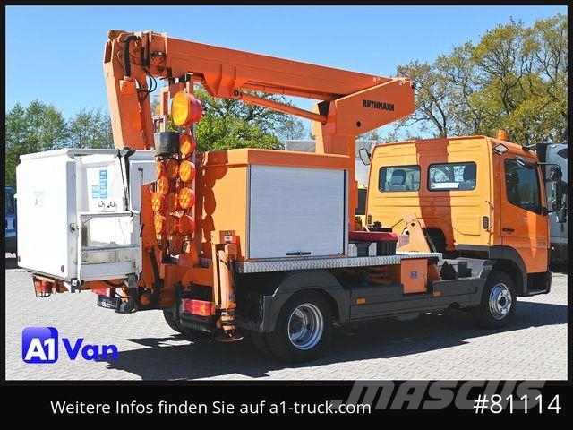 Mercedes-Benz Atego 815 Hubarbeitsbühne Ruthmann TK145, Klima Truck mounted platforms