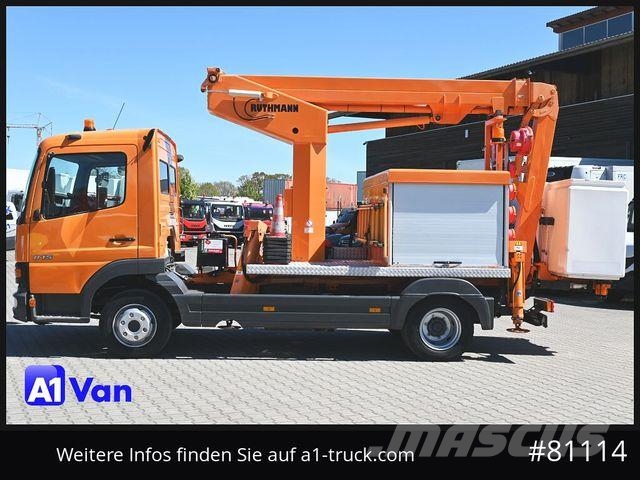 Mercedes-Benz Atego 815 Hubarbeitsbühne Ruthmann TK145, Klima Truck mounted platforms
