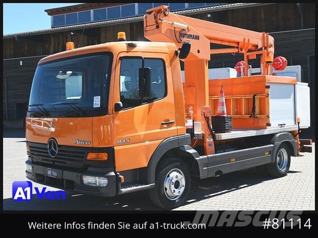 Mercedes-Benz Atego 815 Hubarbeitsbühne Ruthmann TK145, Klima Truck mounted platforms