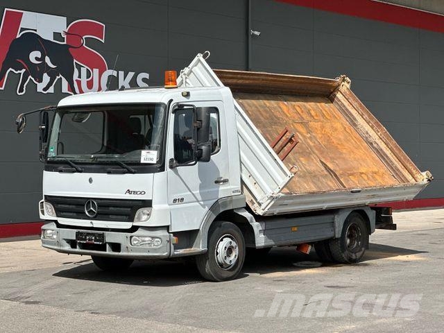 Mercedes-Benz Atego 818 4x2 BB MEILLER DSK /AHK/ Savivarčių priekabų vilkikai