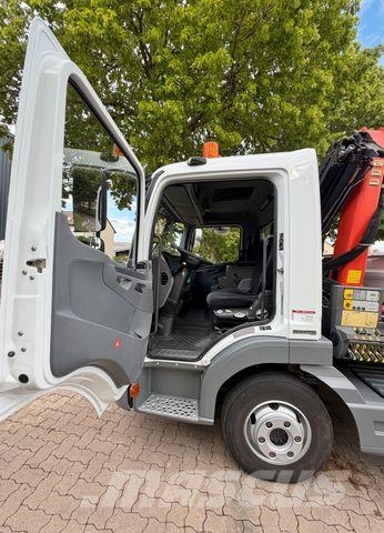 Mercedes-Benz ATEGO 818 - Kipper - Kran - 117 TKm - EURO5 Camiones grúa
