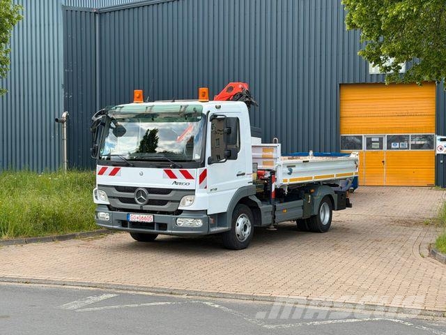 Mercedes-Benz ATEGO 818 - Kipper - Kran - 117 TKm - EURO5 Camiones grúa