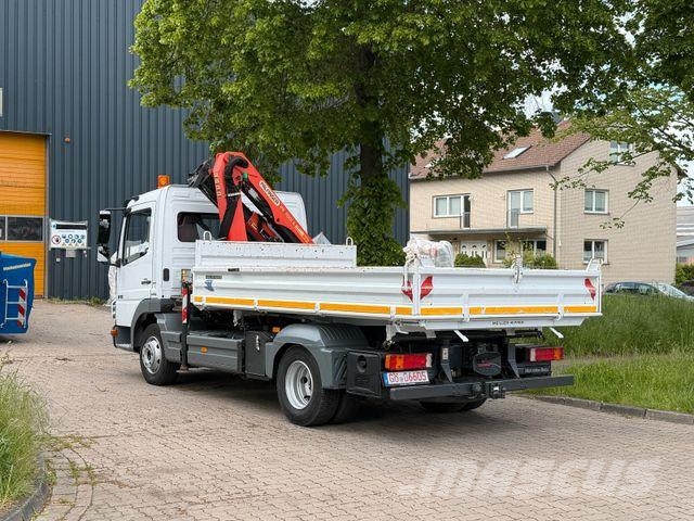 Mercedes-Benz ATEGO 818 - Kipper - Kran - 117 TKm - EURO5 Camiones grúa