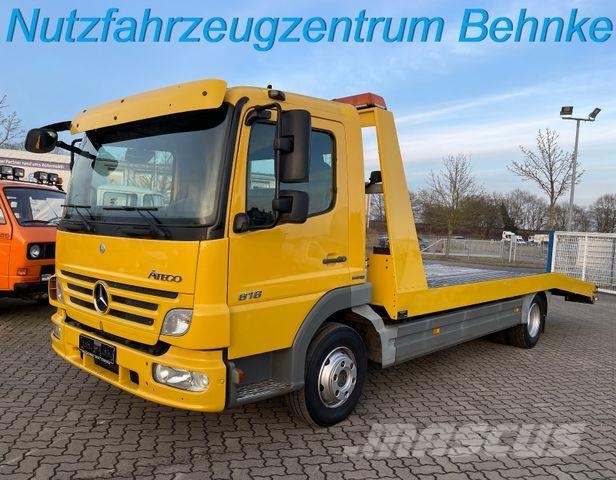 Mercedes-Benz Atego 818 L Techau/ Winde/ AC/ AHK/ NL 2.6t/ E5 Vehículos de reciclaje