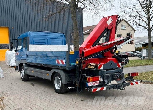 Mercedes-Benz ATEGO 818 - Pritsche - Kran - 137 TKm Camiones grúa