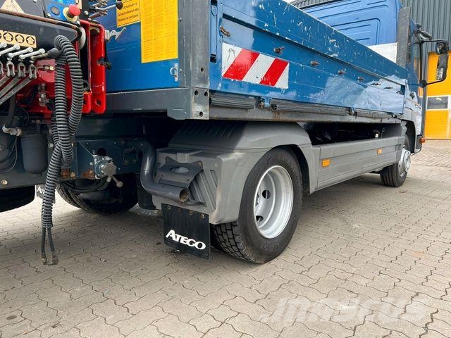 Mercedes-Benz ATEGO 818 - Pritsche - Kran - 137 TKm Camiones grúa