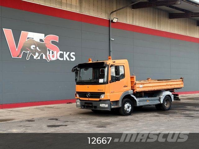 Mercedes-Benz Atego 822 K 4x2 BB MEILLER DSK/ AHK/Klima/ Billenő teherautók