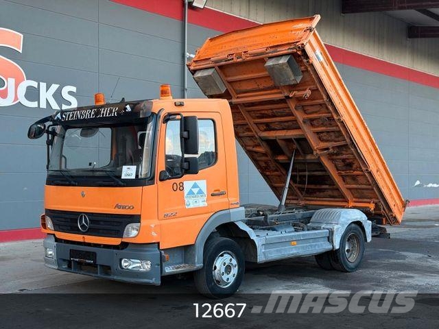 Mercedes-Benz Atego 822 K 4x2 BB MEILLER DSK/ AHK/Klima/ Billenő teherautók