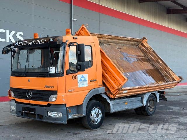 Mercedes-Benz Atego 822 K 4x2 BB MEILLER DSK/ AHK/Klima/ Billenő teherautók