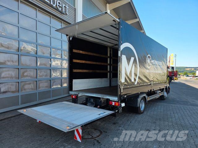 Mercedes-Benz Atego 824 L Bär LBW 1.000kg AHK Klima 3 Sitze Camión con caja abierta
